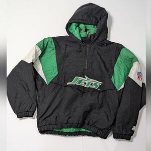 Starter Green and Black NFL Jacket